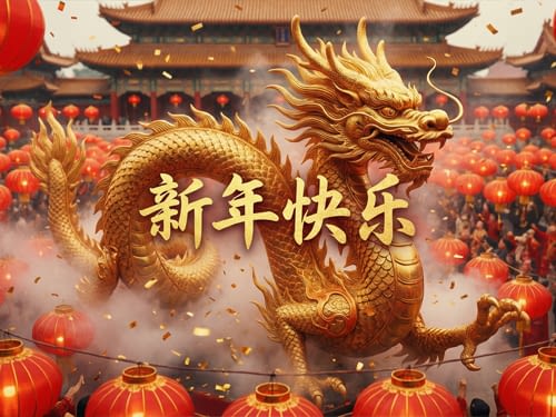 ריקוד הדרקון - חג ראש השנה הסיני