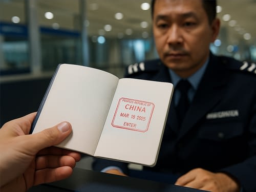 עמדת הגירה לסין - איך להוציא ויזה