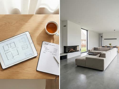 שיפוץ ועיצוב פנים מתחיל בתכנון תקציב