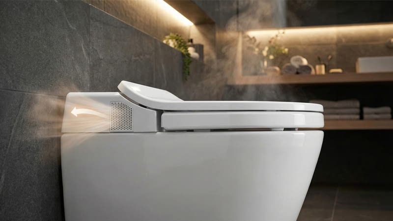 אסלה חכמה עם סינון אוויר