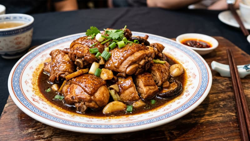 אוכל בנוסח שונדה - עוף ג'והואו