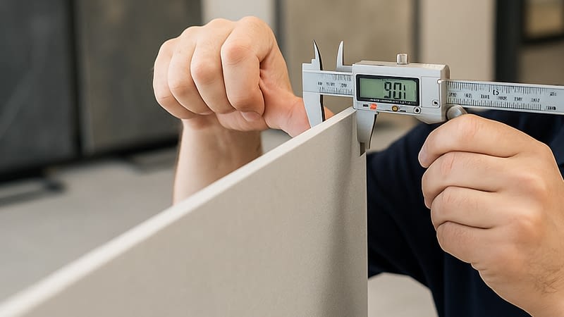 בדיקת איכות לאריח קרמיקה ביבוא מסין
