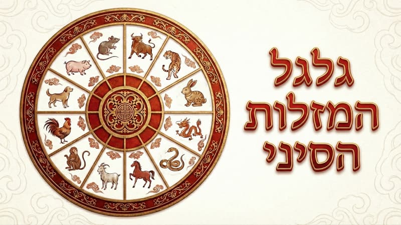 גלגל המזלות הסיני - זודיאק