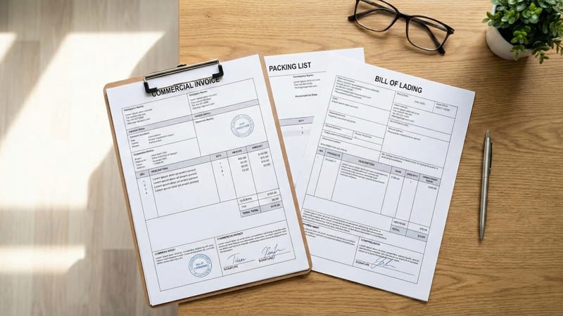 עמילות מכס - מסמכי מכס לשחרור מכולה