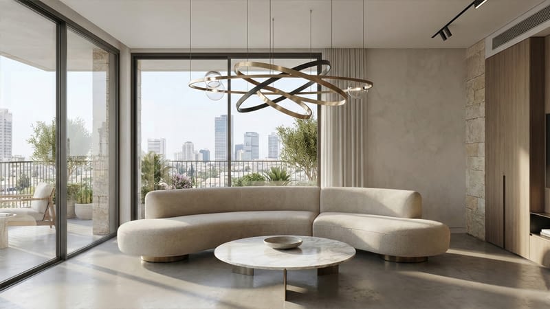 עיצוב תאורה לבית - תאורה אומנותית