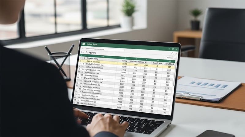 הכנת רשימה של יצרנים סיניים פוטנציאליים