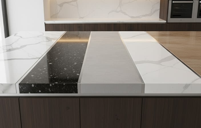 בחירת משטח עבודה למטבח