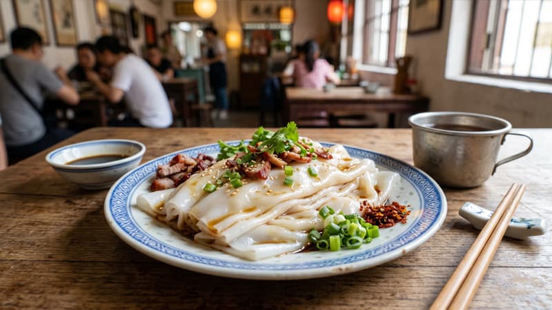 מנות סיניות מיוחדות - אטריות אורז צ'נצון