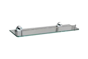 מדף זכוכית עם מוט מגבת כרום דגם BA-SD-13S006 – אססוריז לאמבטיה ביבוא מסין