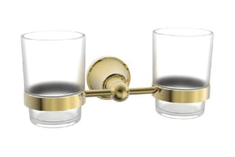 מחזיק כוס כפול זהב דגם BA-SD-16008 – מתאים ליבוא אישי מסין