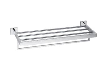 מדף מגבות כרום דגם BA-SD-98001 – פתרון סניטריה משלים לחדר רחצה