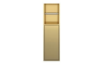 ארון נסתר למברשת אסלה זהב מוברש דגם BA-SD-N004 – אביזר אמבטיה מעוצב ביבוא מסין