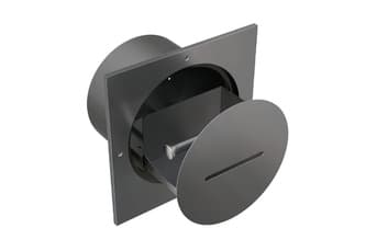 מחזיק נייר טואלט נסתר שחור דגם BA-SD-N009 – מוצר משלים לפרויקטים של יבוא מסין