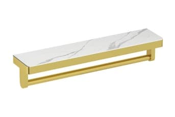 מחזיק נייר טואלט עם מדף שיש דגם BA-SD-SI005 – עיצוב נקי לחדר רחצה מודרני