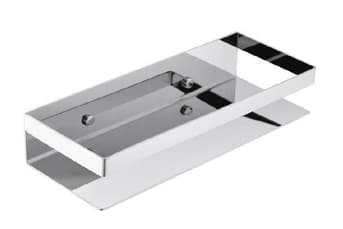 סלסלת אחסון מלבנית כרום דגם BA-SD-SI011 – פתרון סניטריה משלים לחדר רחצה