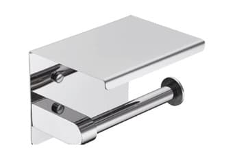 מחזיק נייר טואלט עם מדף כרום דגם BA-SD-Z1012 – אביזר אמבטיה מעוצב ביבוא מסין