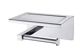 מחזיק נייר טואלט עם מדף שקוף דגם BA-SD-Z1013 – פתרון סניטריה משלים לחדר רחצה