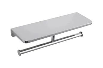מחזיק נייר טואלט עם מדף כרום דגם BA-SD-Z2001 – מתאים ליבוא אישי מסין