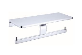 מחזיק נייר טואלט עם מדף כרום דגם BA-SD-Z2006 – אססוריז לאמבטיה ביבוא מסין
