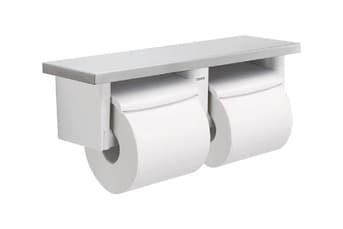 מחזיק נייר טואלט כפול לבן דגם BA-SD-Z2007 – מוצר משלים לפרויקטים של יבוא מסין