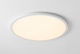 מנורת תקרה עגולה לבנה דגם AL-XZ-CL026
