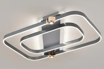 מנורת LED צמודת תקרה, עשויה מחומרים איכותיים – יבוא אישי מסין, תאורה לבית בעיצוב מודרני.