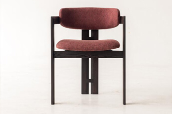 rounded dining chair