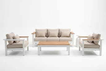 modern patio coffee table and chairs