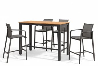 outdoor furniture bar table and chairs