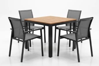 aluminum dining furniture set for outdoor