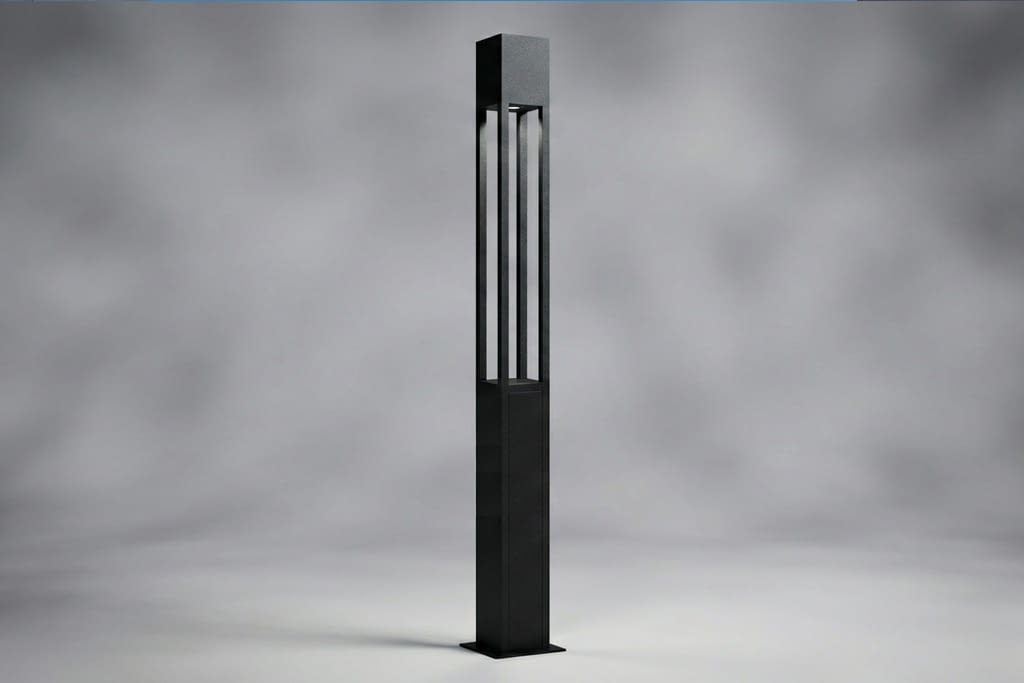 עמוד תאורה 3 מטר גובה לחצר דגם YJL-PL-111