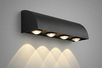 תאורת חוץ LED לחצר חצי עיגול דגם ZQH-OT-103