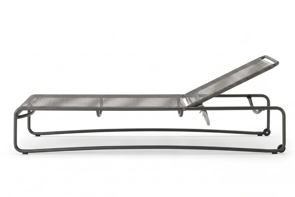 מיטת שיזוף חוץ GRAPHITE לאזור בריכה, חצר או מרפסת