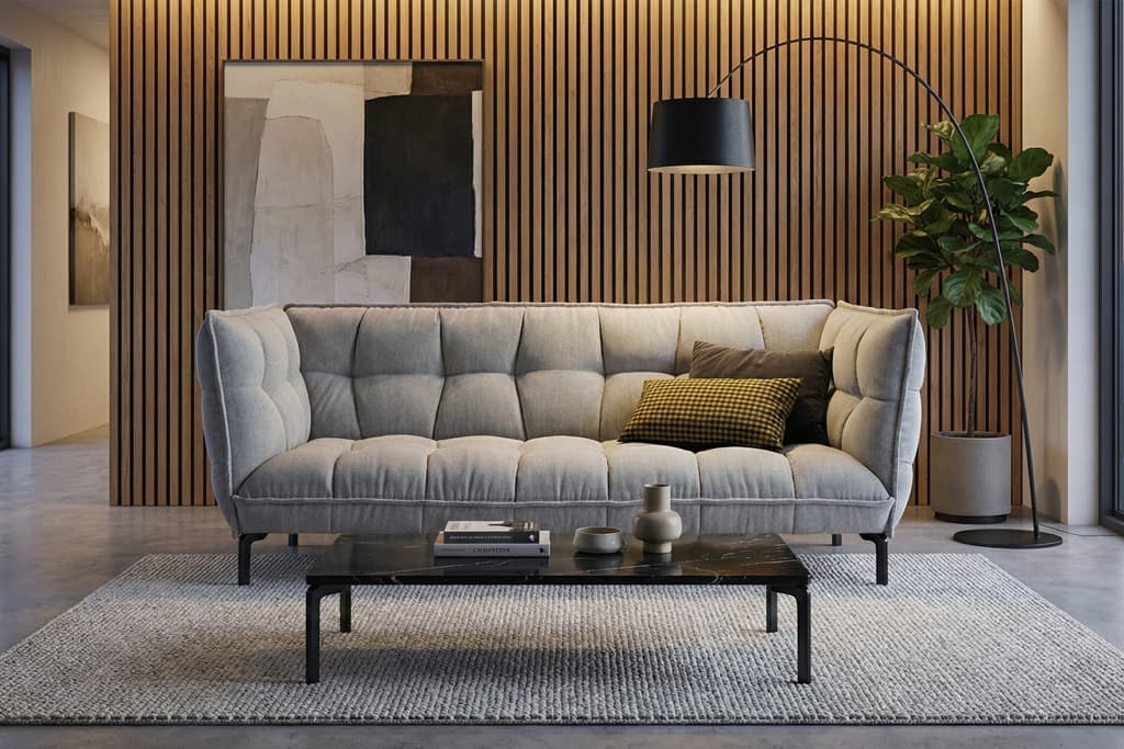 ספת ישיבה ורונה דגם TAL-GS9217 - תמונה בחלל סלון בית