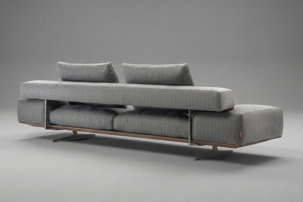 ספה מודרנית אפורה דגם TAL-GS9238 - תמונה מאחור