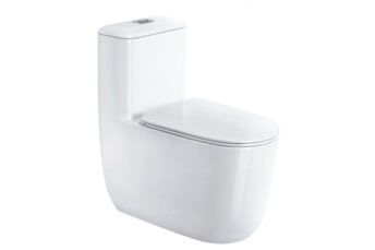 white siphonic toilets