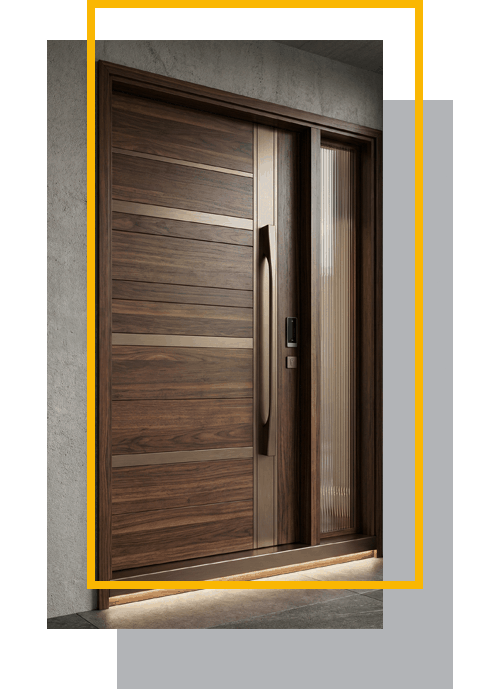 מדרגות ומעקה אלומיניום