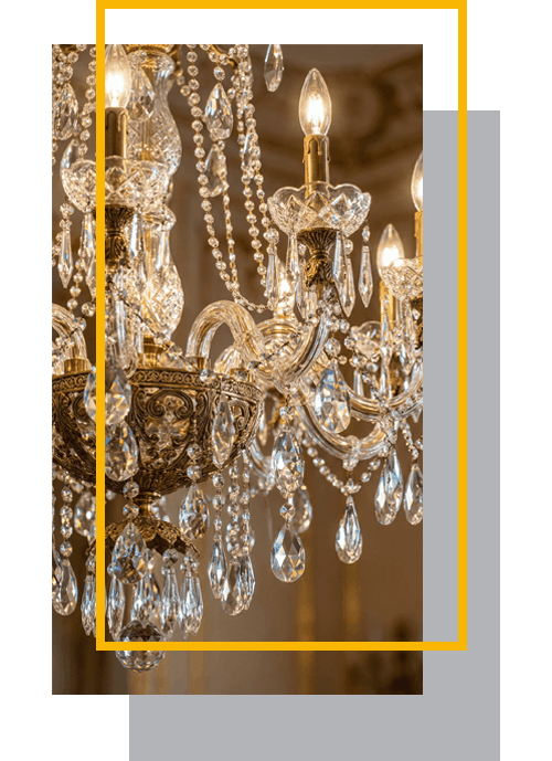 שנדליר יוקרתי - תאורה לבית
