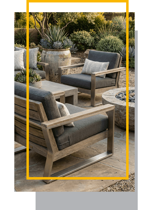 מדרגות ומעקה אלומיניום