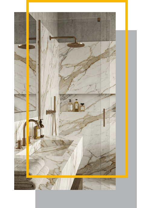 חדר מקלחת יוקרתי - יבוא כלים סניטריים