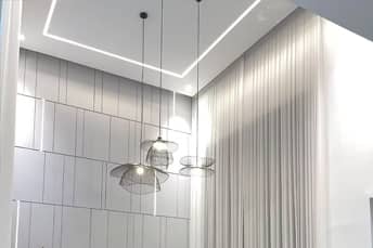 פרוייקט וילה - תאורה תלויה לתקרה גבוהה