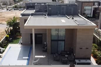 פרוייקט וילה יוקרתית - כל הבית מסין - מבט צד