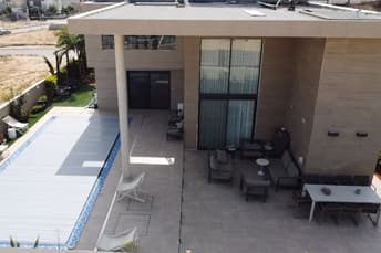 פרוייקט וילה יוקרתית - צילום תקריב